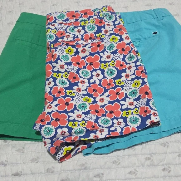 Brighten Up Your Spring/summer Wardrobe With 3 Pretty Size 10 Shorts Crown & Ivy - Picture 9 of 13